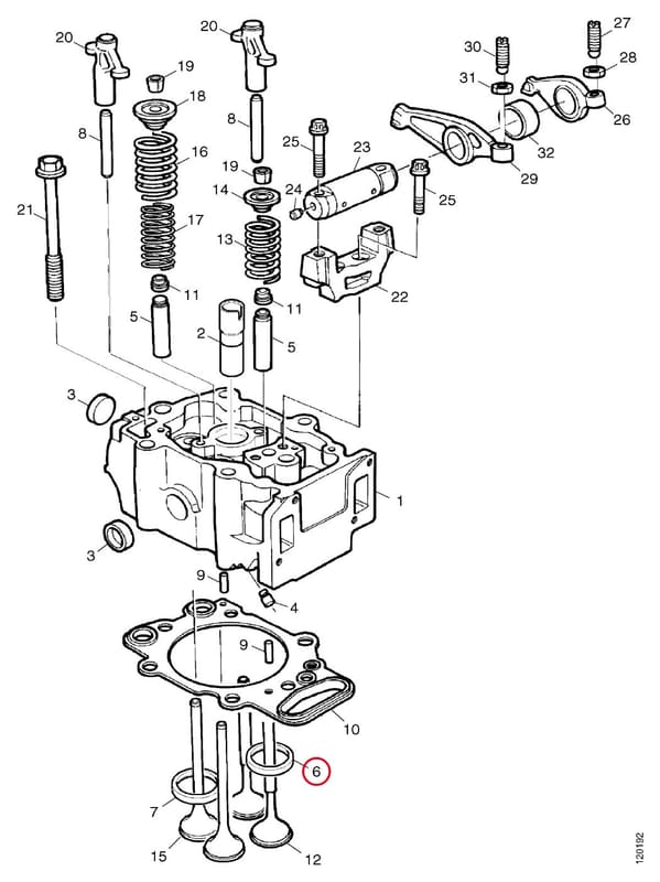 VALVE SEAT INLET 1510399