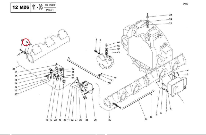 BORED PLUG 18X150 8X1,00 15110340H