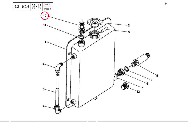 BIC CONNECTION 3/8 GCY 4DL12 15111150N