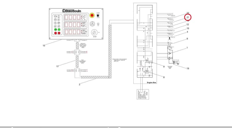 VERY LOW OIL PRESSURE SWITCH 15112220B