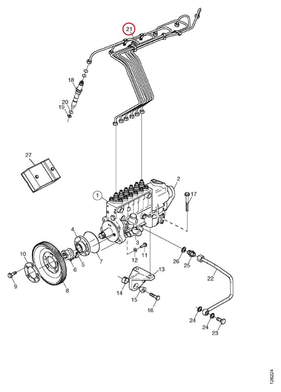 DELIV TUBE SET 1516522