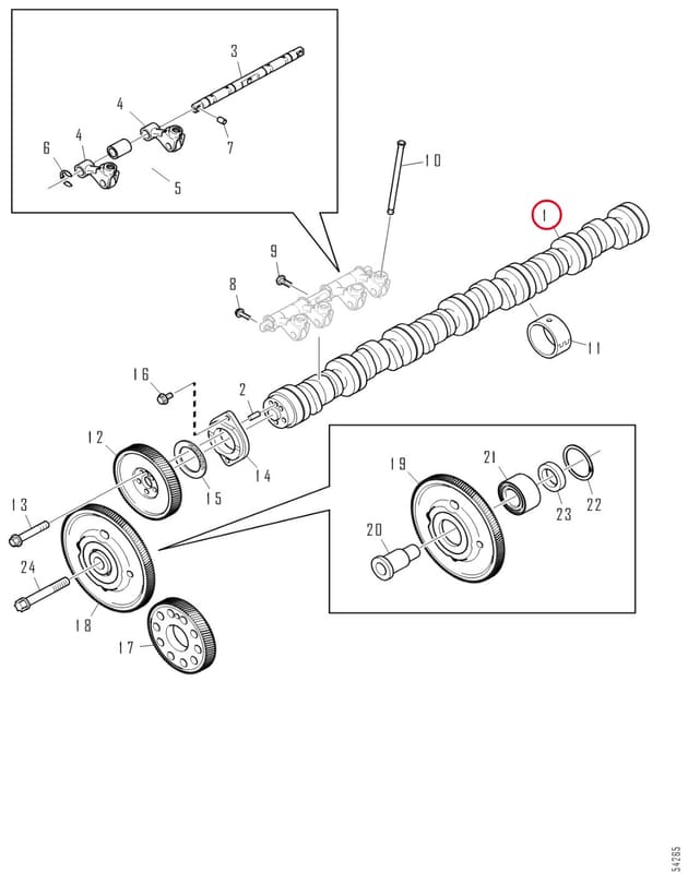CAMSHAFT 1523424R