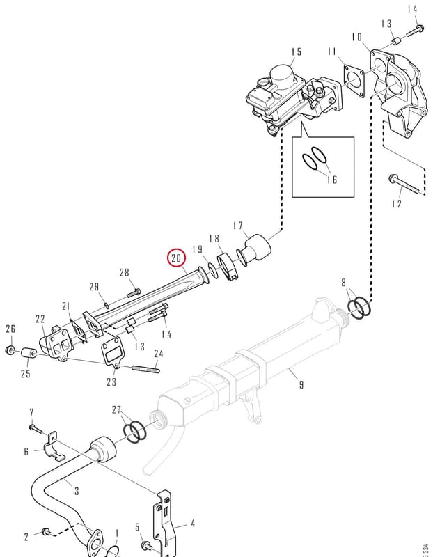 FLANGE PIPE 1526585