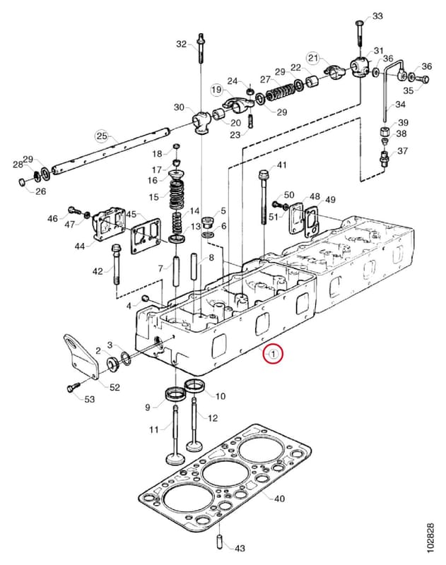 CYLINDER HEAD 1528006