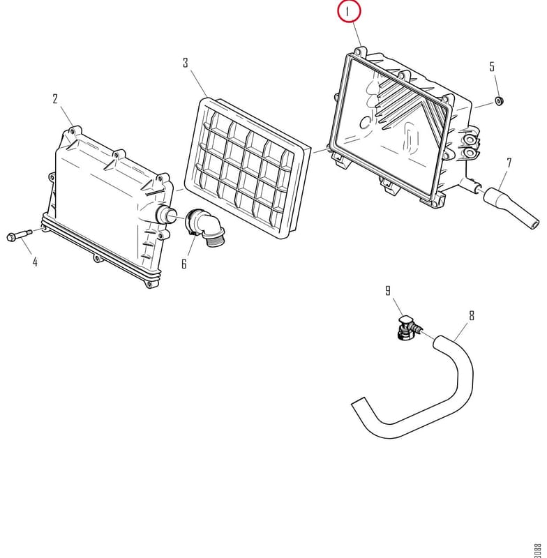 FILTER HOUSING 1543778