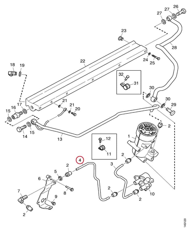 FUEL PIPE 1548544
