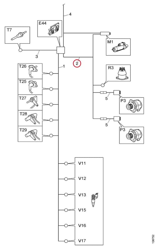 CABLE HARNESS 1549689