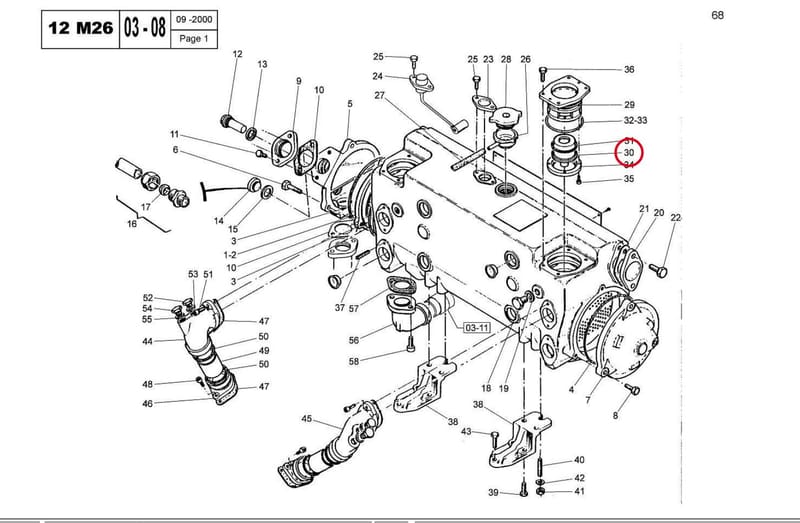 THERMOSTAT 15539030A