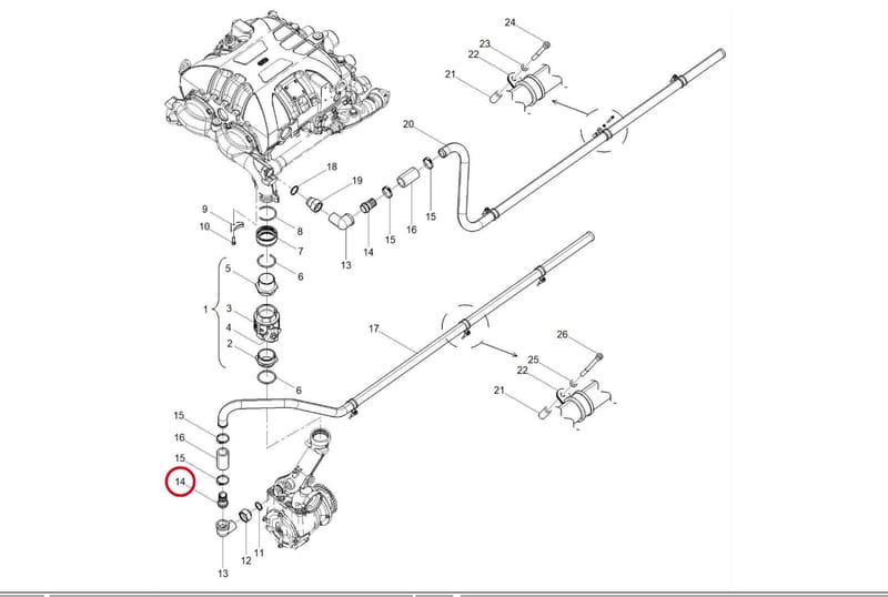 END PIECE 16100940X