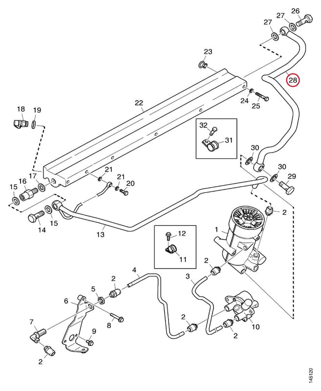 FUEL PIPE 1735672