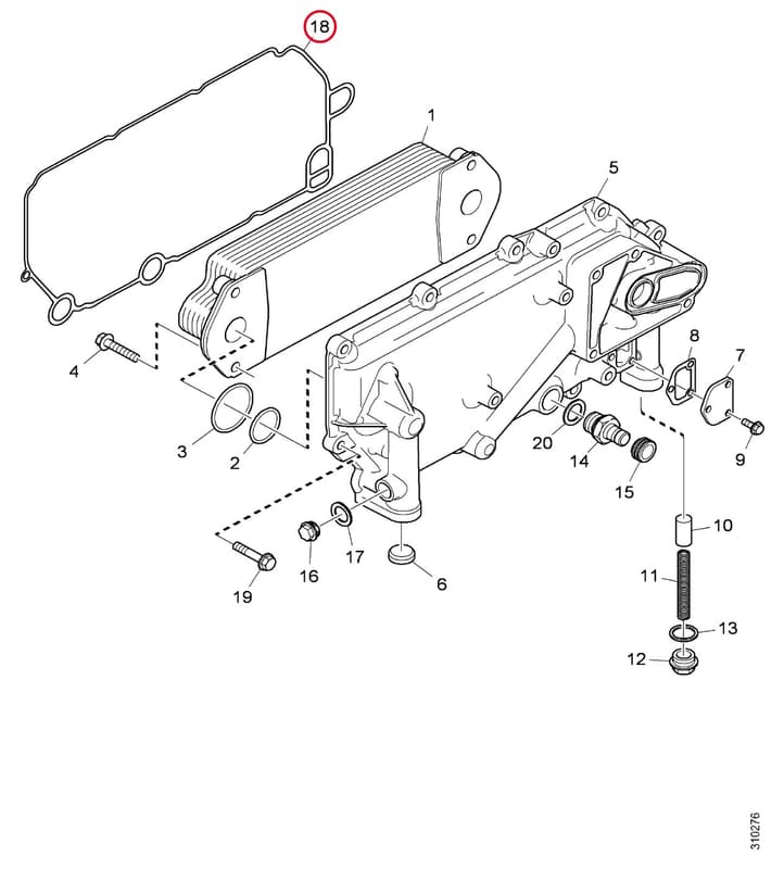 GASKET - THIS PRODUCT IS REPLACED! 1746135