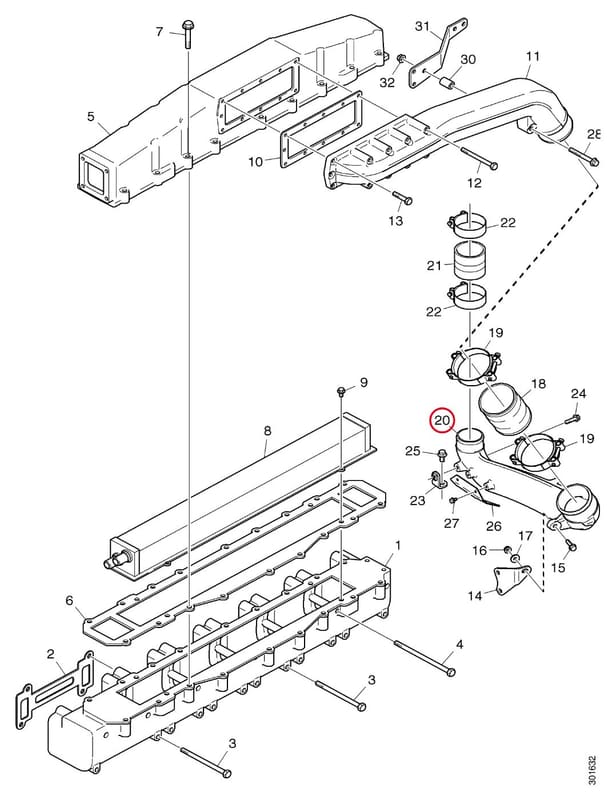 INTAKE MANIFOLD 1748116