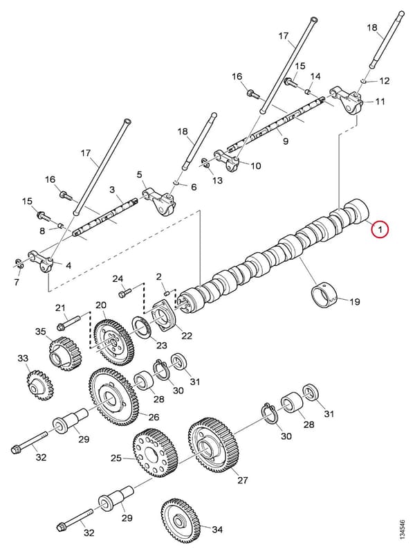 CAMSHAFT 1748289