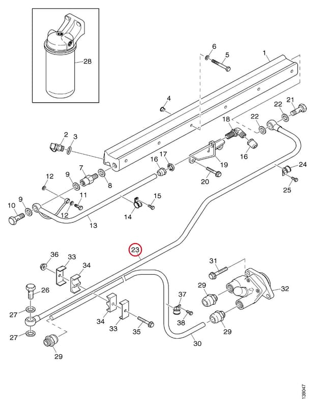 FUEL PIPE 1762051