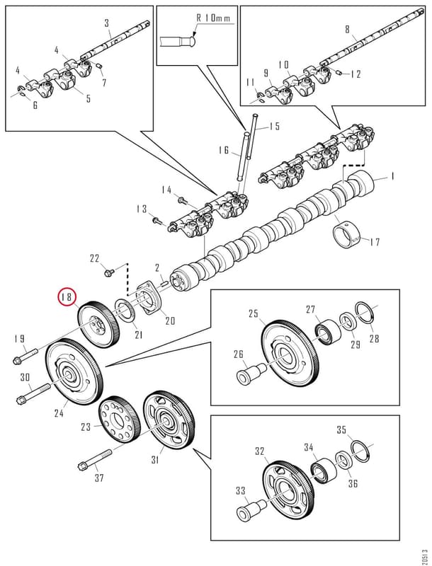 GEAR - THIS PRODUCT IS REPLACED! 1763438R