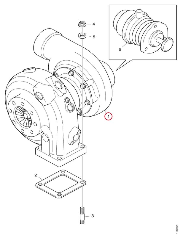 TURBOCHARGER ASS. 1777453