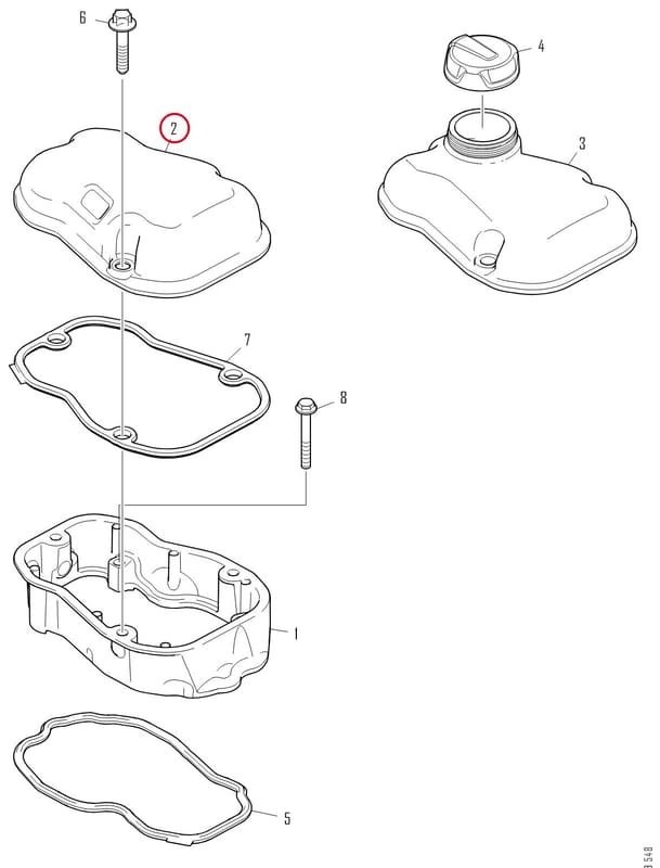 VALVE COVER 1779109