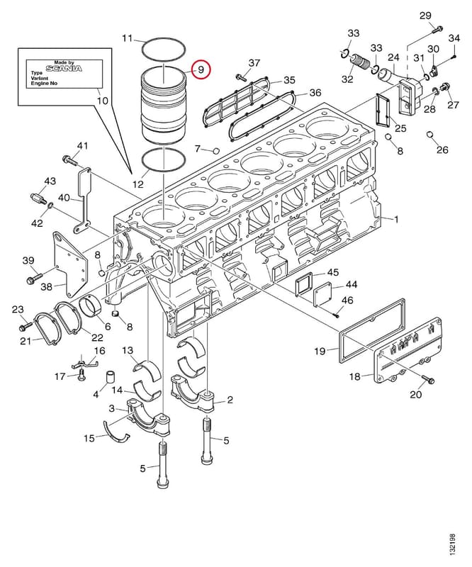 CYL LINER 1789623
