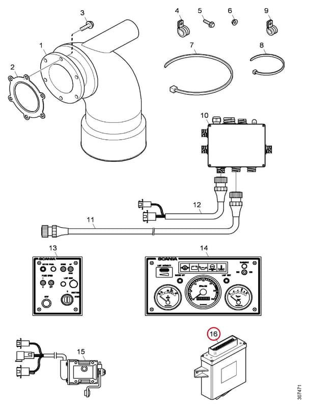 COORDINATOR SCANIA 1793632