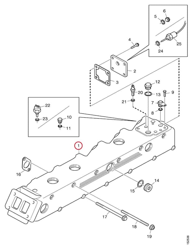 EXHAUST MANIFOLD 1796410R