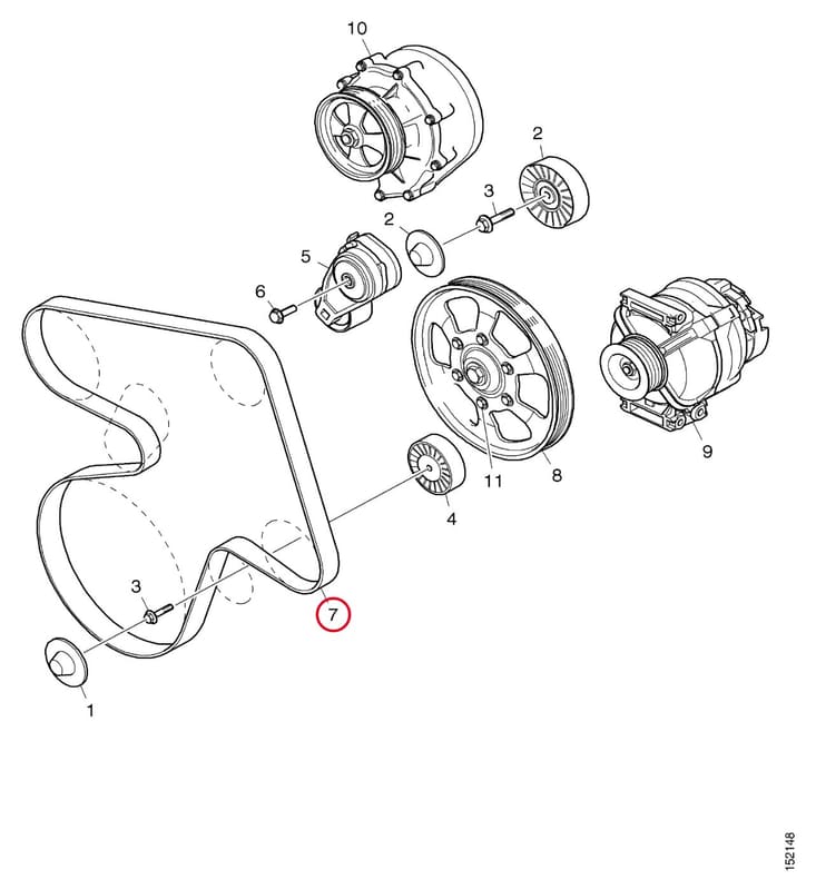 POLY-V-BELT 1800538