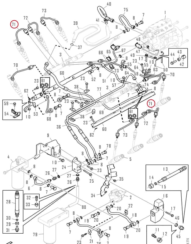 FUEL PIPE 1810793