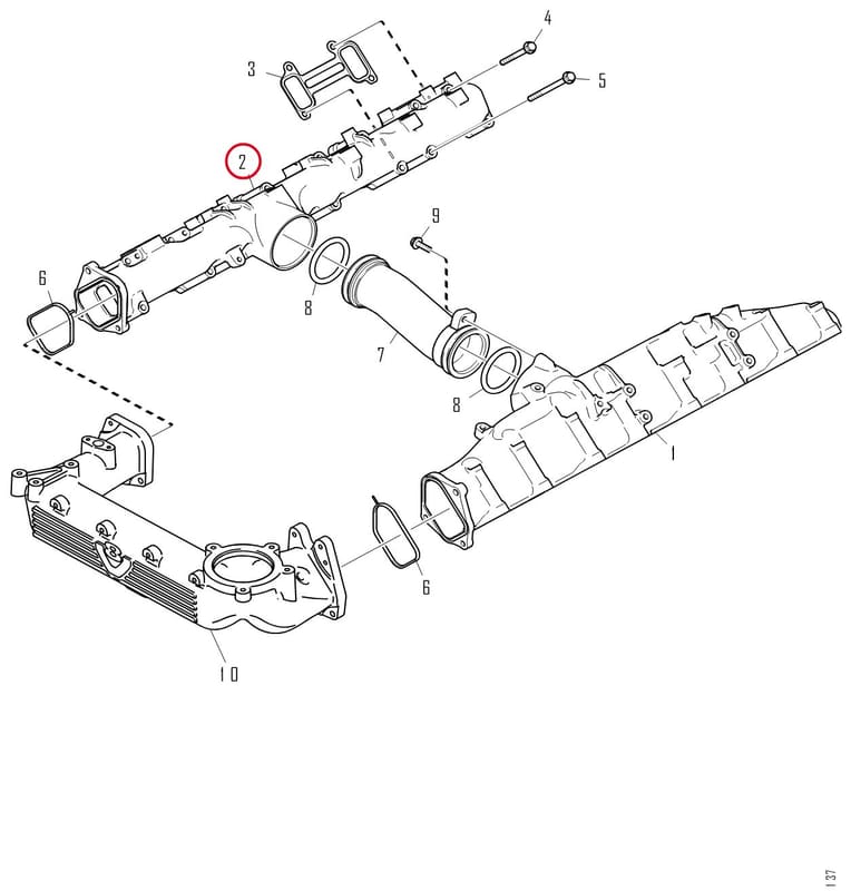 INTAKE MANIFOLD 1824301