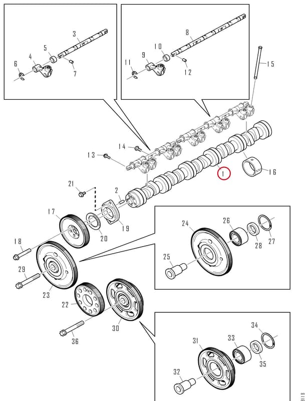 CAMSHAFT 1832910