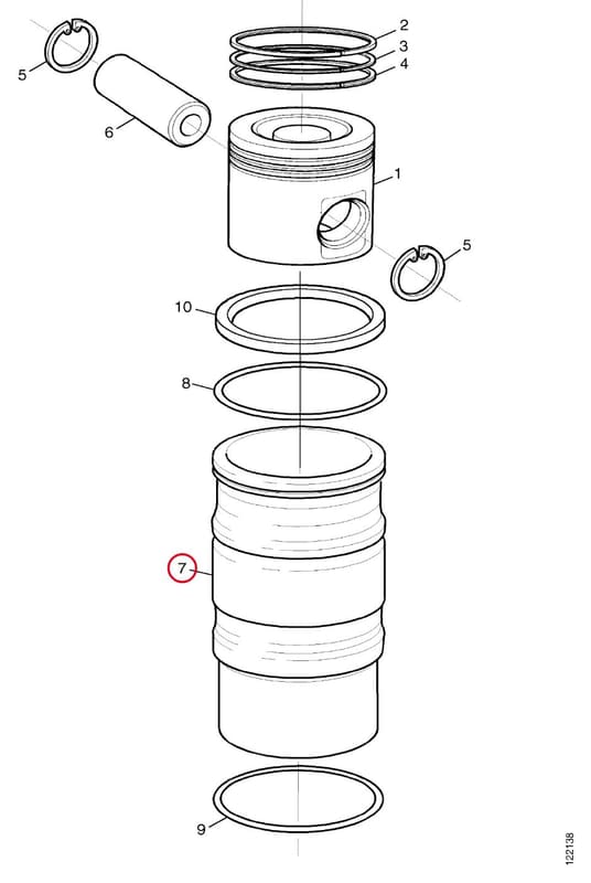 CYL LINER 1848231