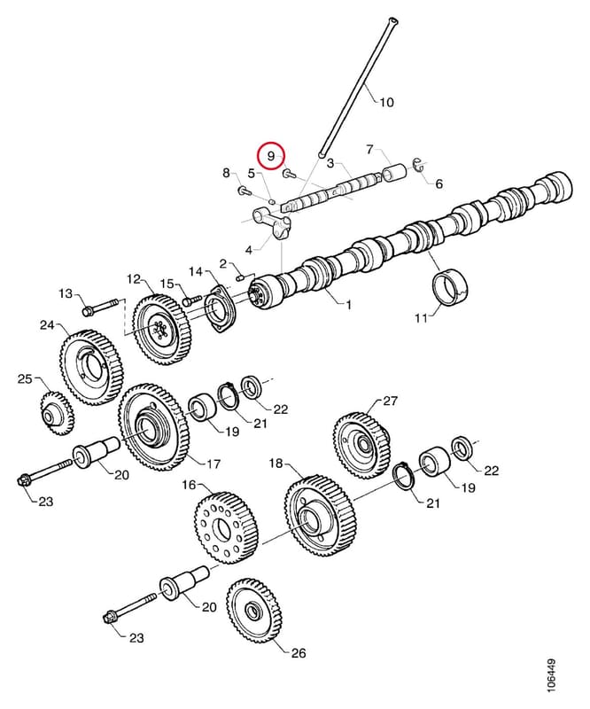 BOLT - THIS PRODUCT IS REPLACED! 1848301