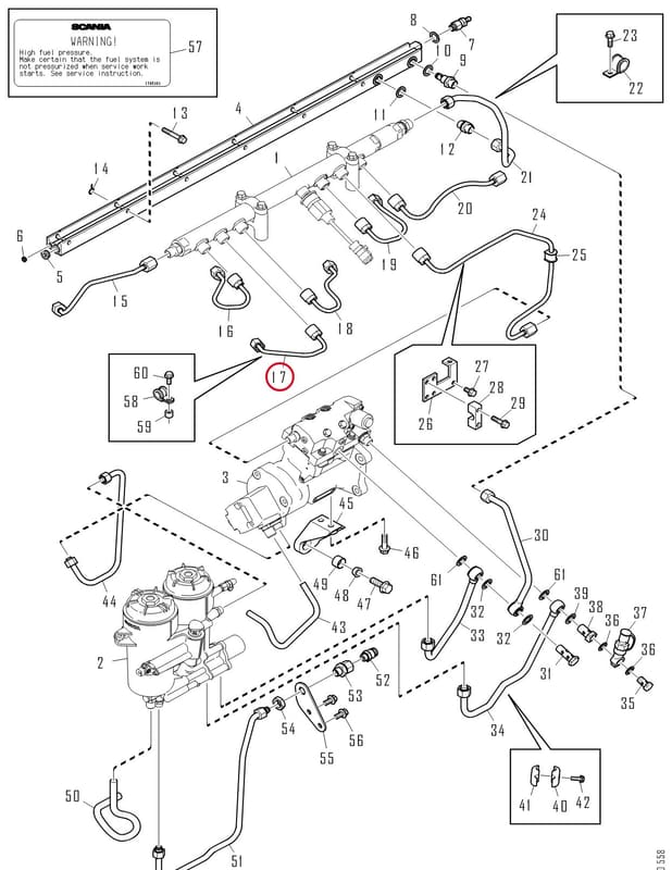FUEL PIPE 1862547