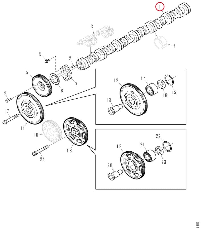 CAMSHAFT 1865230