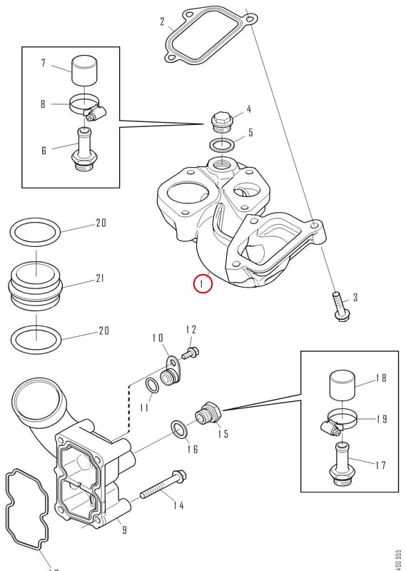 FLANGE PIPE 1866177