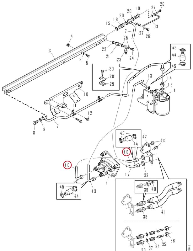 FUEL PIPE - THIS PRODUCT IS REPLACED! 1866314