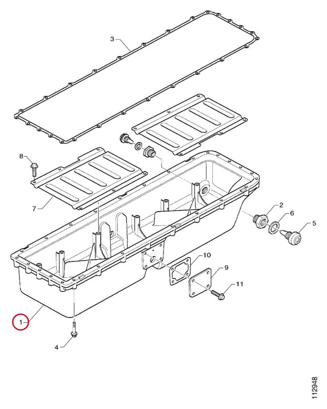 OIL PAN 1867239