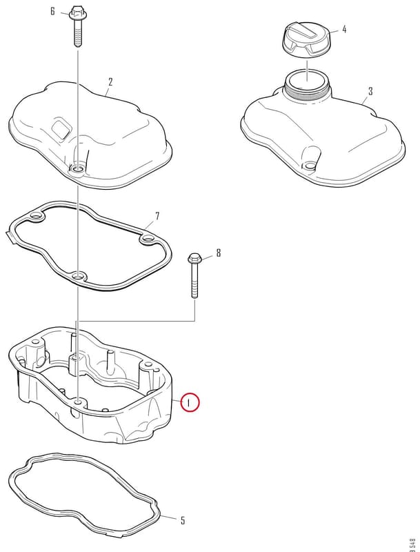 VALVE COVER 1880754