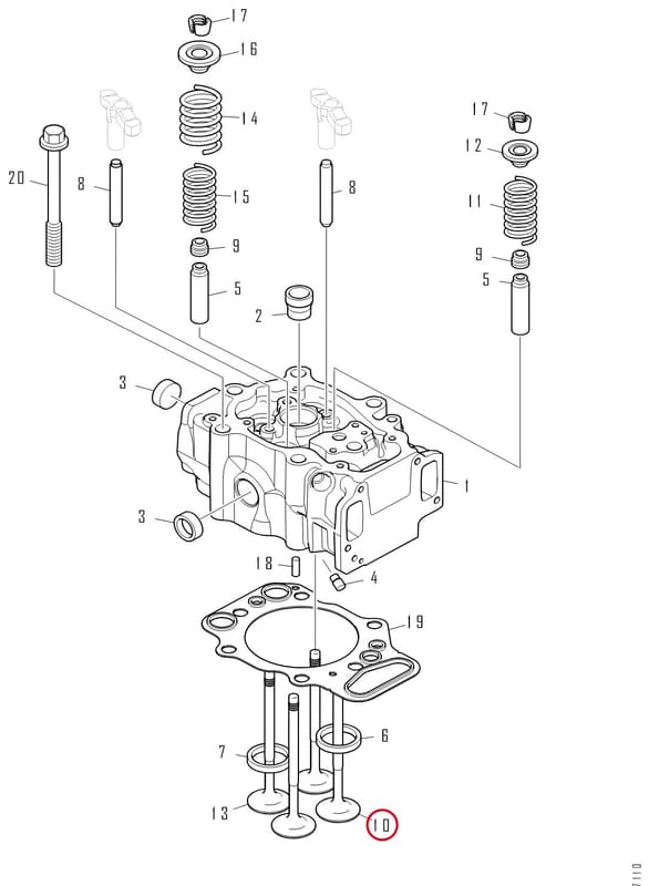 INTAKE VALVE 1887056