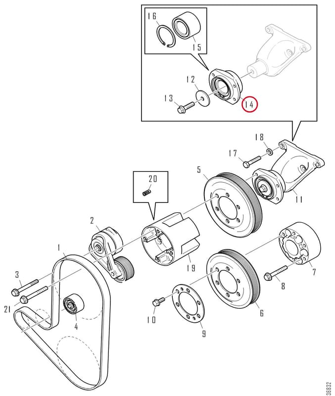 BEARING HOUSING 1887113