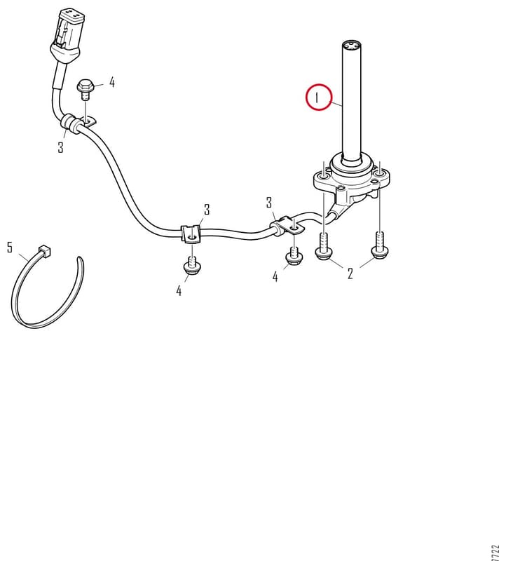 OIL LEVEL SENSOR - THIS PRODUCT IS REPLACED! 1891846