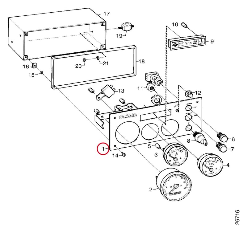 CONTROL PANEL 1909036