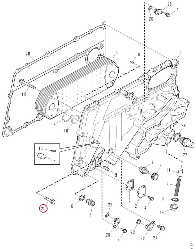 FLANGE SCREW 1926175