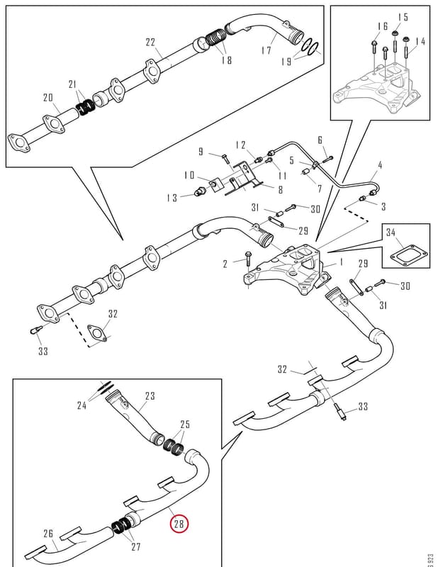 EXHAUST MANIFOLD 1928763