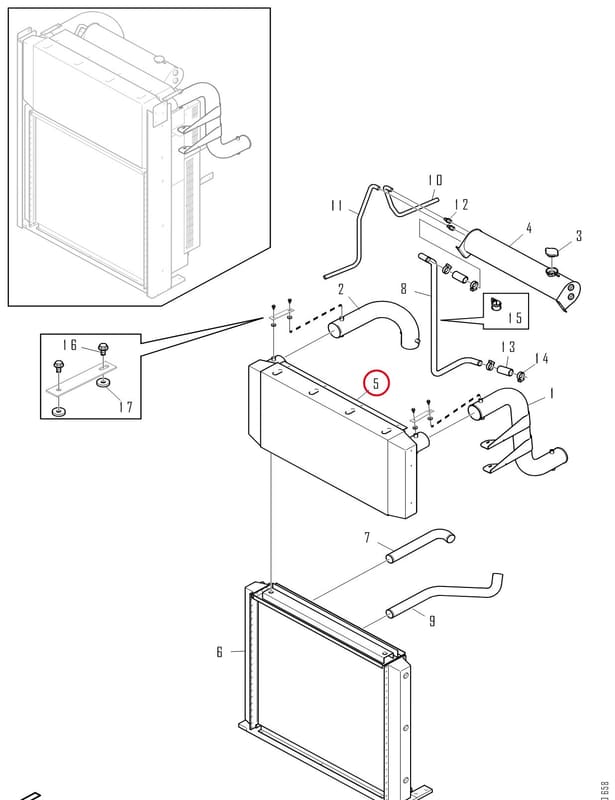 HEAT EXCHANGER 1929931