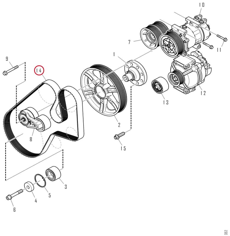 POLY-V-BELT 1935423