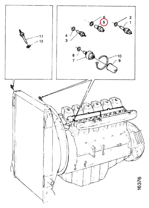 SENDING UNIT - THIS PRODUCT IS REPLACED! 195754