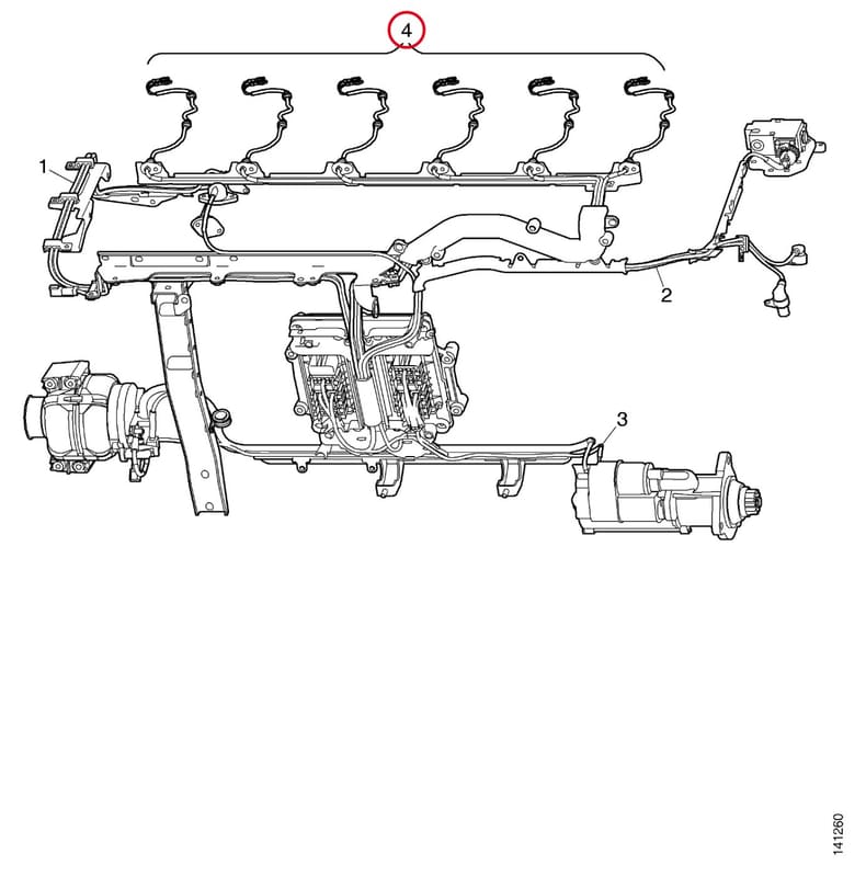 CABLE HARNESS - THIS PRODUCT IS REPLACED! 2022491