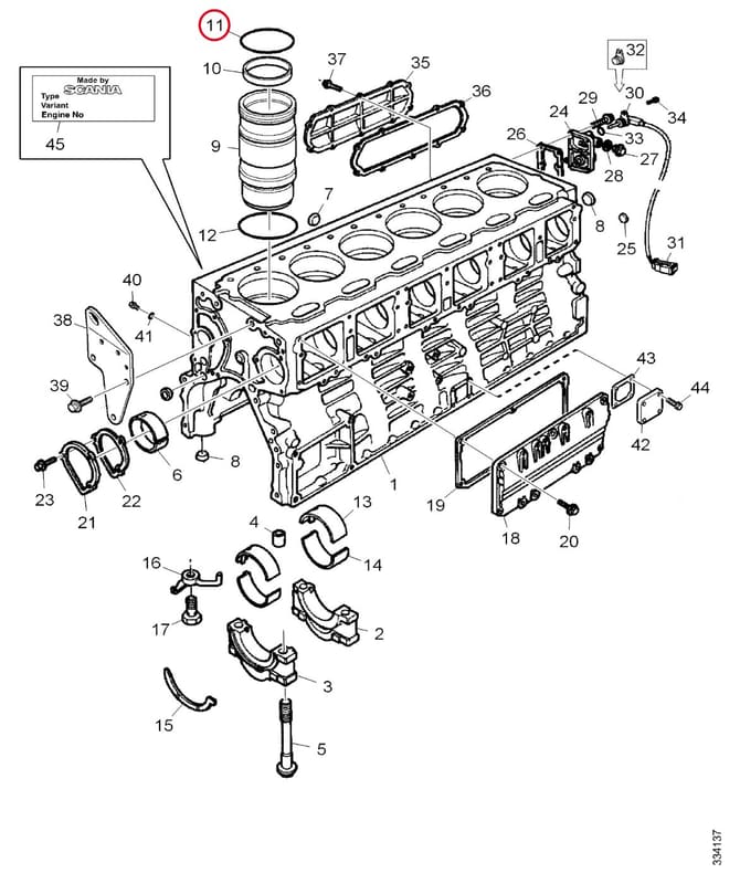 O-RING - THIS PRODUCT IS REPLACED! 2031033
