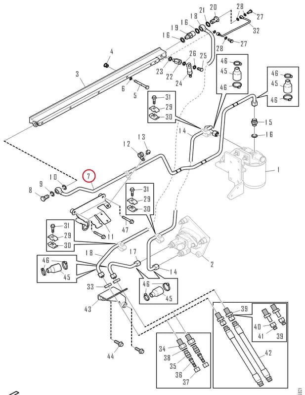 FUEL PIPE 2079981