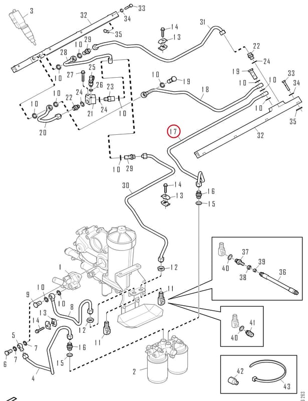 FUEL PIPE 2085469
