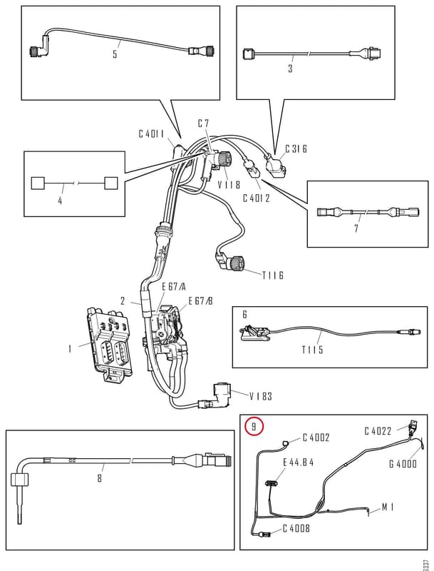 CABLE HARNESS 2091144